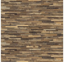 Wandverkleidung aus Holzpaneelen