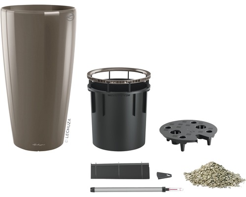 Lechuza Classico Pflanzgefäss mit Bewässerungssystem und Zubehör