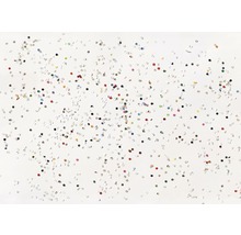 Confettis sur fond clair