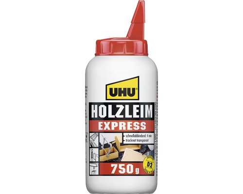 Colle à bois UHU Express D2 750 g