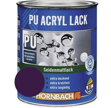 PU Acryl Lack seidenmatt in Dose mit Farbbeispiel