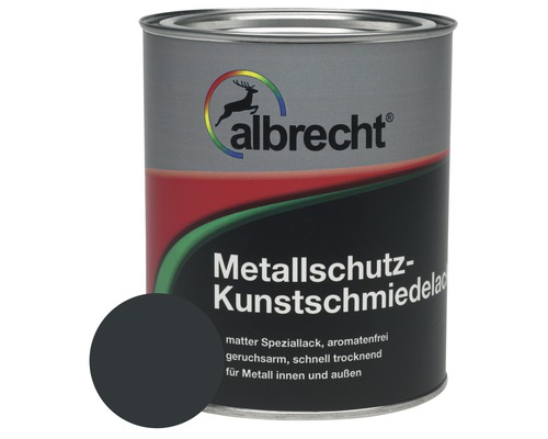 Albrecht laque de ferronnerie anthracite 375 ml