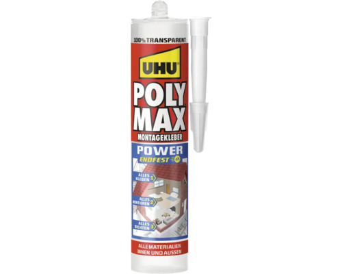 UHU POLY MAX Montagekleber Power Endfest 300 g