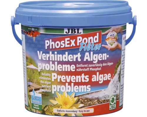 JBL PhosEx Pond Filter pour la prévention des algues dans les bassins
