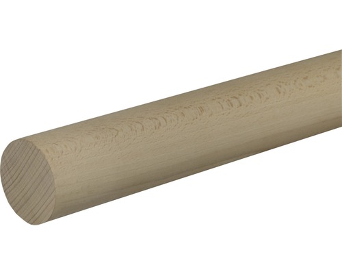 Barre ronde hêtre brut Ø 60& mm L& 1000& mm Tige ronde en bois