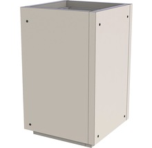 Meuble bas de salle de bains individuel en bois