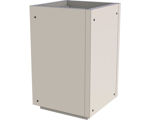 Meuble bas de salle de bains individuel en bois