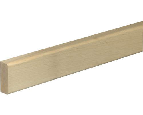 Latte de banc R6 en bois de hêtre brut 20x50x950 mm