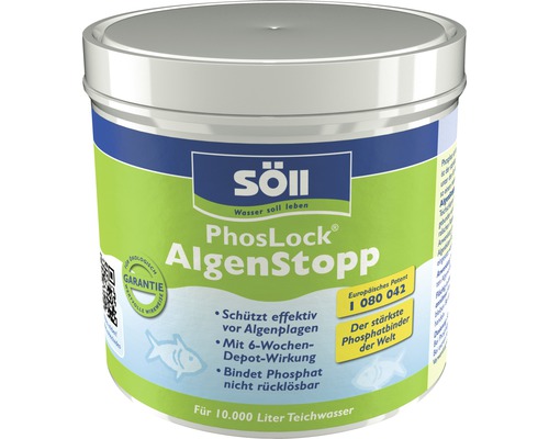 Algicide Söll PhosLock Algen Stopp® 500 g