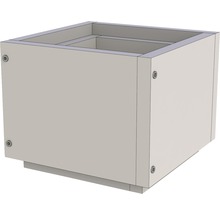 Quadratischer Pflanzkasten aus Holz
