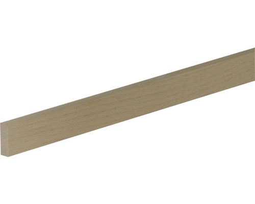 Rechteckleiste Buche roh 950 x 29 x 10 mm Holzleiste
