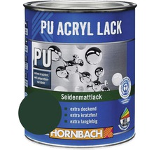 Laque couleur PU HORNBACH laque acrylique mate satinée RAL 6005 vert mousse 375 ml-thumb-0