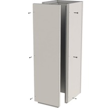 Montage d''une armoire de salle de bains avec des vis