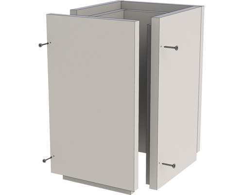 Meuble de cuisine non monté avec vis