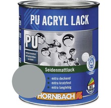 Laque couleur PU HORNBACH laque acrylique mate satinée RAL 7001 gris argent 750 ml-thumb-0