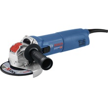 Meuleuse d''angle Bosch Professional avec disque à meuler et poignée supplémentaire