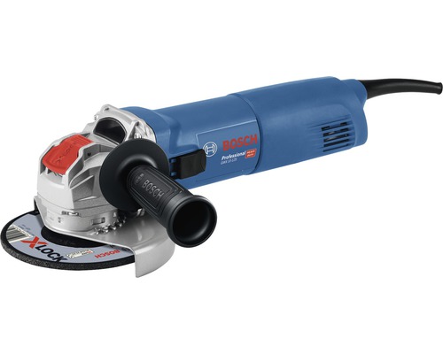Meuleuse d''angle Bosch Professional avec disque à meuler et poignée supplémentaire