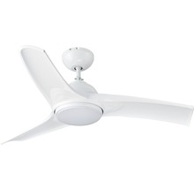 Ventilateur de plafond avec trois pales et éclairage intégré