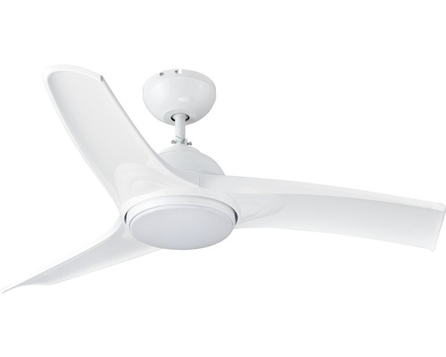 Ventilateur de plafond avec trois pales et éclairage intégré