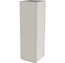 Einfacher hoher Küchenschrank aus Holz