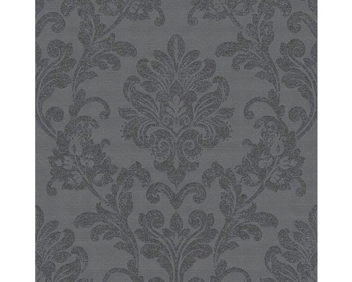 Papier peint avec motif floral damassé