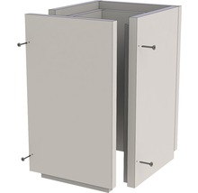 Meuble bas monté avec vis