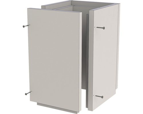 Montage d''un meuble bas avec des vis