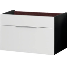 Waschtischunterschrank FACKELMANN Style BxHxT 80 x 59 cm x 49 cm Frontfarbe weiß glanz 80933