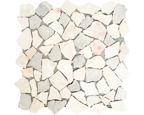Mosaïque en pierre naturelle CIOT 30/4013 beige, 30,5x32,5 cm