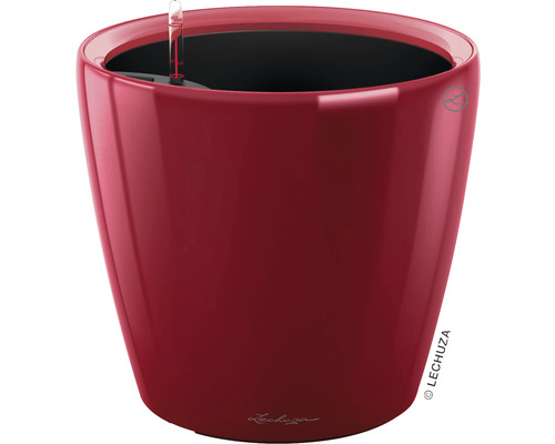 Pot de fleurs Lechuza Classico LS Ø 35 x H 33 cm rouge avec système d'arrosage de la terre avec insert pour plantes substrat indicateur de niveau d'eau Pot de fleurs Lechuza Classico LS Ø 35 x H 33 cm rouge avec système d'arrosage de la terre avec insert pour plantes substrat indicateur de niveau d'eau