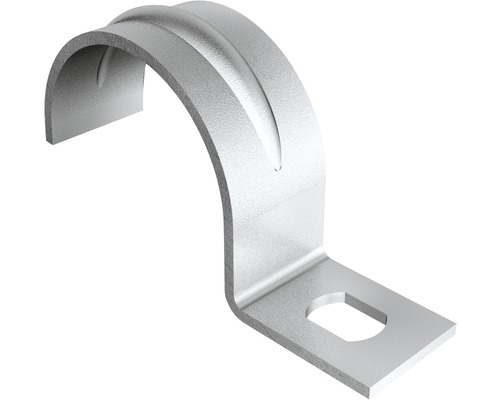 Collier de fixation de tuyau avec trou de fixation