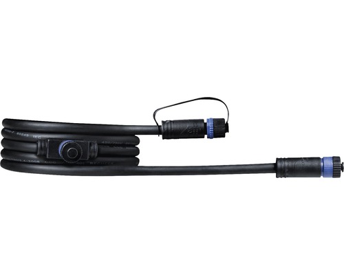 Câble Paulmann Plug & Shine IP68 1in-2out 2,0 m noir 24V