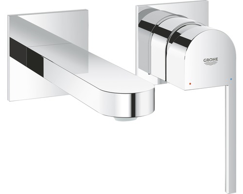 Robinet de lavabo encastré GROHE GROHE PLUS chrome 29303003 sans corps de base encastré