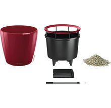Blumentopf Lechuza Classico LS Ø 43 x H 40 cm rot inkl. Erdbewässerungsystem Pflanzeinsatz Substrat Wasserstandsanzeiger