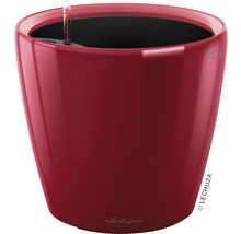 Blumentopf Lechuza Classico LS Ø 43 x H 40 cm rot inkl. Erdbewässerungsystem Pflanzeinsatz Substrat Wasserstandsanzeiger