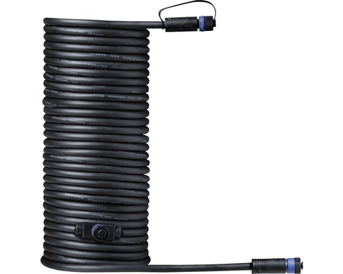 Câble Paulmann Plug & Shine IP68 1in-2out 10 m noir 24V Câble Paulmann Plug & Shine IP68 1in-2out 10 m noir 24V