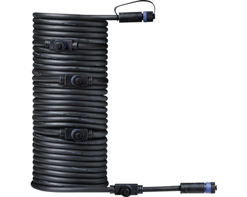 Câble Paulmann Plug & Shine IP68 1in-5out noir 10 m Câble Paulmann Plug & Shine IP68 1in-5out noir 10 m