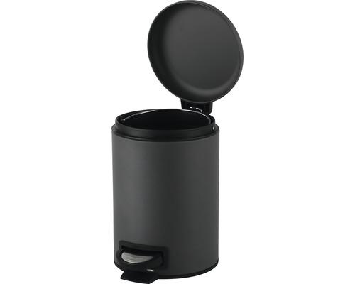 Treteimer mit offenem Deckel