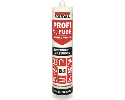 Soudal Profi Fuge 8in1 Fugen- und Dichtstoff beige 280 ml