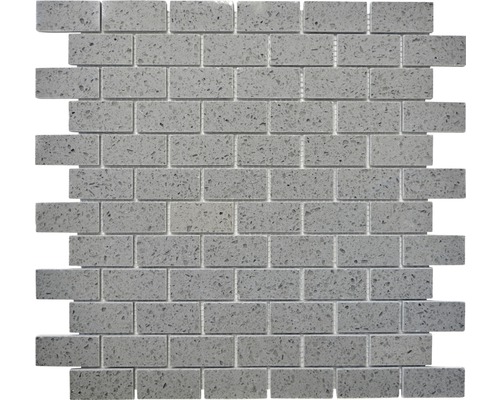 Mosaïque en résine synthétique XCM ASMB3 gris