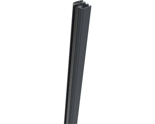Rail de serrage GroJa Belfort gauche 180 x 2 cm anthracite Poteau de clôture en aluminium