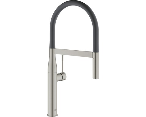 GROHE Küchenarmatur mit Handbrause ESSENCE hard graphite gebürstet 30294AL0 Küchenarmatur mit flexiblem Auslauf