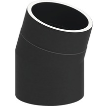 Coude de tuyau noir