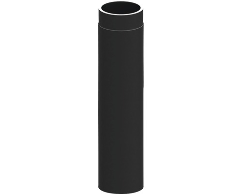 Jeremias Iso-Line Längenelement mit 15 mm Isolierung 750 mm Ø150 mm schwarz Schwarzes Kunststoffrohr für Bauprojekte