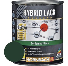 Laque couleur hybride HORNBACH laque pour meuble mate satinée RAL 6005 vert mousse 750 ml