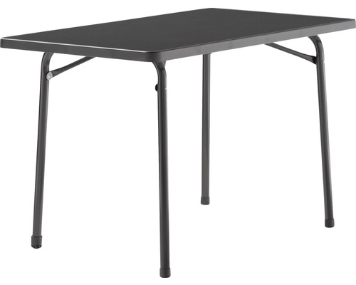 Table de jardin Sieger Mecalit 115x70x72 cm ardoise-gris
