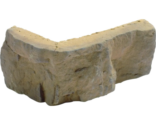 Pierre de parement angle Klimex Ardennes, crème Sahara Pierre de parement angle Klimex Ardennes, crème Sahara