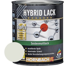 Laque couleur hybride HORNBACH laque pour meuble mate satinée RAL 7035 gris clair 750 ml