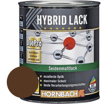 HORNBACH Buntlack Hybridlack Möbellack seidenmatt RAL 8011 nußbraun 750 ml-thumb-0
