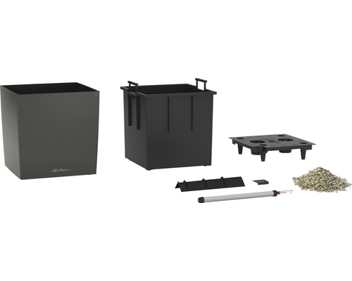 Pot de fleurs Lechuza Classico avec accessoires
